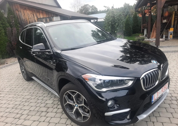 BMW X1 cena 85900 przebieg: 95000, rok produkcji 2018 z Krynki małe 46